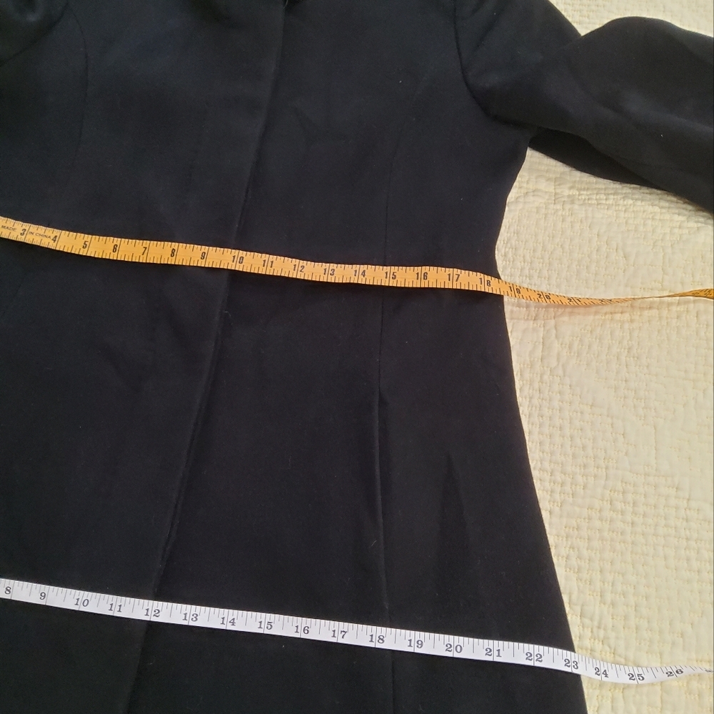 Fleurette Lambwool Midi Coat Size 10 - Picture 12 of 16
